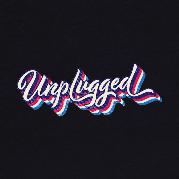 Unplugged Retro typography 02 by Vin Zzep